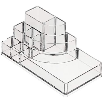 Stylish Square Acrylic Makeup Organizer for All Your Essentials