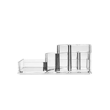 Stylish Square Acrylic Makeup Organizer for All Your Essentials