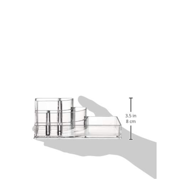 Stylish Square Acrylic Makeup Organizer for All Your Essentials
