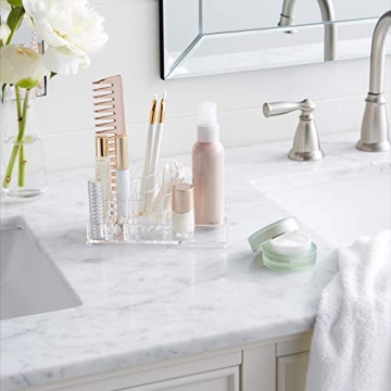 Stylish Square Acrylic Makeup Organizer for All Your Essentials