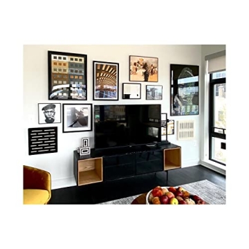 Contemporary MY SWANKY HOME Wall Sculpture Set for Art Lovers