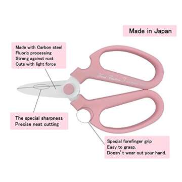 Elegant Flower Scissors for Gardeners and Floral Arrangements