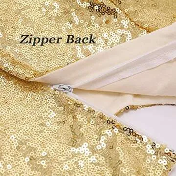 Sequin Princess Dress Toddler Girls Birthday Dresses Glitter Wedding Party Gown for Little Kids Summer Short Sleeve A Line Midi Dress Pageant Gold 01 5-6T