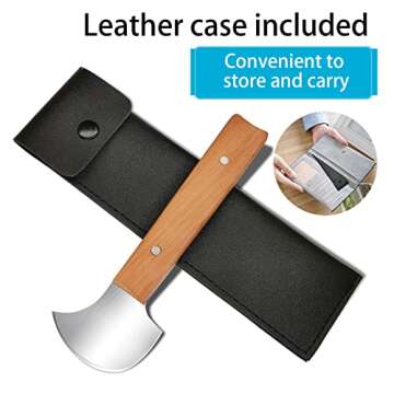 Fstcrt Rocker Knife for One-Handed Food Cutting Convenience