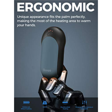 OCOOPA Hand Warmers Fast-Charging 10000mAh Design