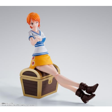 One Piece Nami S.H.Figuarts Action Figure - Enhanced Posability & Accessories
