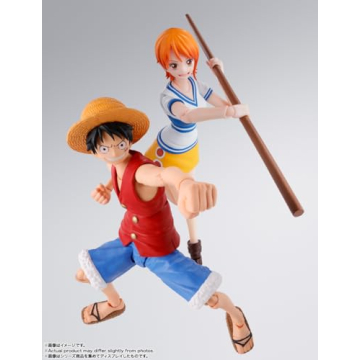One Piece Nami S.H.Figuarts Action Figure - Enhanced Posability & Accessories