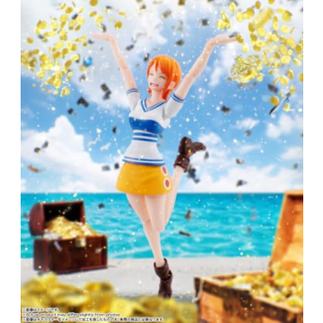 One Piece Nami S.H.Figuarts Action Figure - Enhanced Posability & Accessories