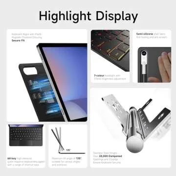 Premium Keyboard Case for Samsung Galaxy Tab S10+ Plus