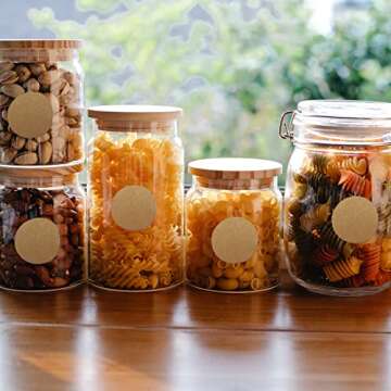 Yeachlaing 1200 Round Blank Color Coding Labels for Sale