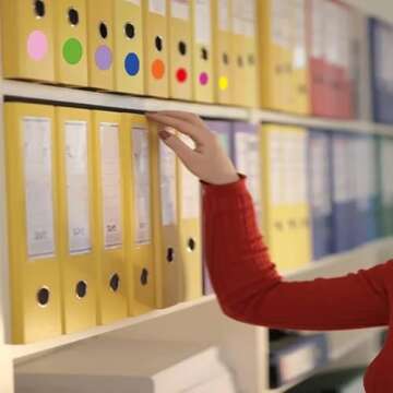 Yeachlaing 1200 Round Blank Color Coding Labels for Sale