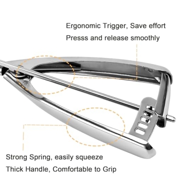 Large Cookie Scoop - 3 Tbsp for Perfect Baking