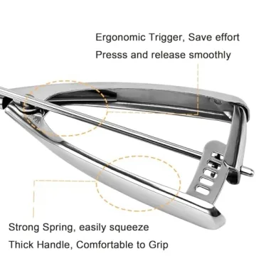 Large Cookie Scoop - 3 Tbsp for Perfect Baking
