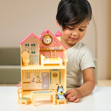 Bluey Mini Home Playset For Kids | Fun and Compact Design