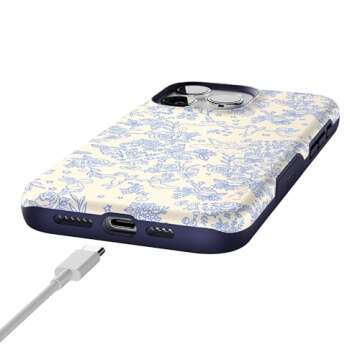Stylish Casely iPhone 15 Pro Max Case Floral Design