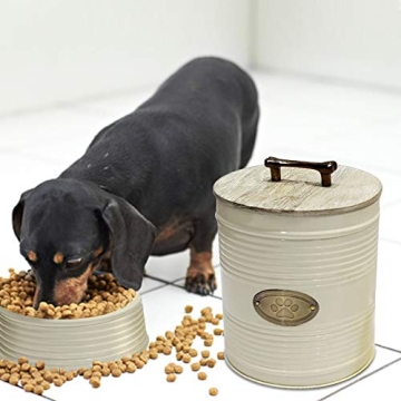 Pet Food Canisters Stylish Storage for Dogs