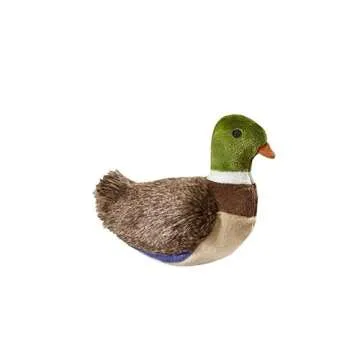 Fluff & Tuff Morley Mallard Plush Toy - 7 Inch Cute Duck