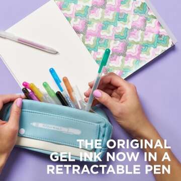 Sakura Gelly Roll Retractable Gel Pens - 24 Colors