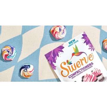 Swerve Ultimate Sugar Replacement Sweetener, Confectioners Sugar Substitute, Zero Calorie, Keto Friendly, Zero Sugar, Non-Glycemic, Gluten Free, 48 Oz