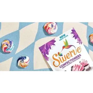 Swerve Ultimate Sugar Replacement Sweetener, Confectioners Sugar Substitute, Zero Calorie, Keto Friendly, Zero Sugar, Non-Glycemic, Gluten Free, 48 Oz