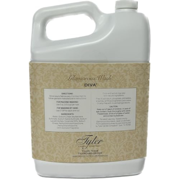 TYLER Gallon Glam Wash Laundry Detergent, Diva 128 Fl Oz (Pack of 1)