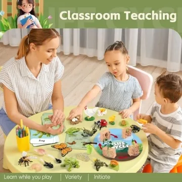 Aprilwolf Life Cycle Kit Montessori for Kids 3+ Educational Play