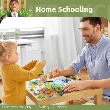 Aprilwolf Life Cycle Kit Montessori for Kids 3+ Educational Play