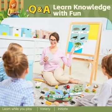 Aprilwolf Life Cycle Kit Montessori for Kids 3+ Educational Play