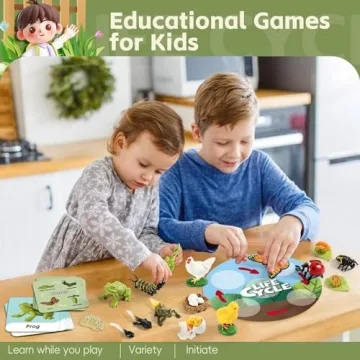 Aprilwolf Life Cycle Kit Montessori for Kids 3+ Educational Play
