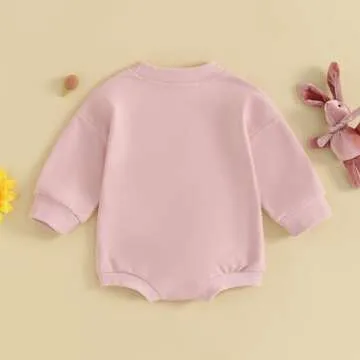 LAGKIYOJ Bunny Easter Outfit for Infants - Spring Joy