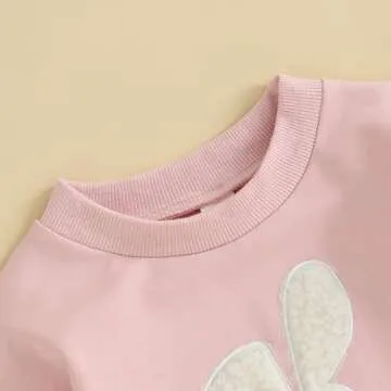 LAGKIYOJ Bunny Easter Outfit for Infants - Spring Joy