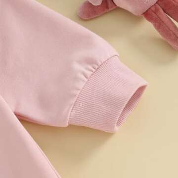 LAGKIYOJ Bunny Easter Outfit for Infants - Spring Joy