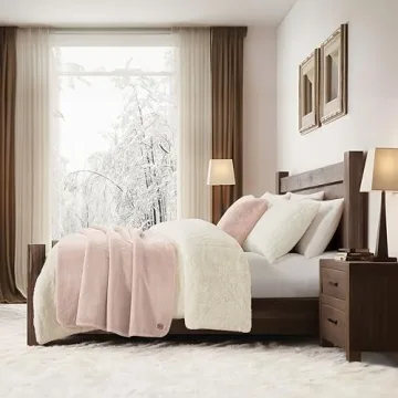 UGG Whitecap Plush Throw Blanket - Cozy & Machine Washable