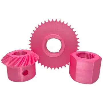 Neon Pink UV Reactive 3D Printing Filament - Vibrant & Reliable
