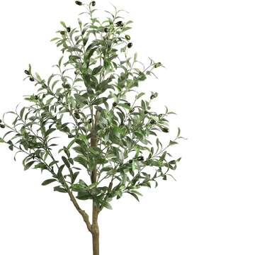 5ft Faux Olive Tree - Lifelike Indoor Decor