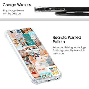 Mehidpur Christian Quotes Collage iPhone Case for All Ages