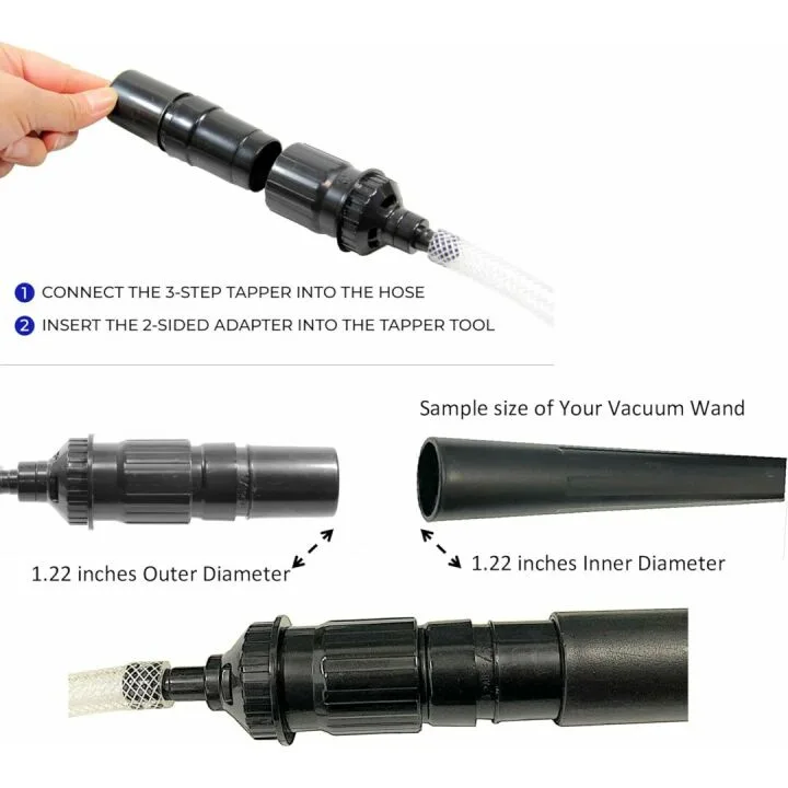 Mini/Micro Vacuum Cleaner Tool Kit - 8 Pcs Set