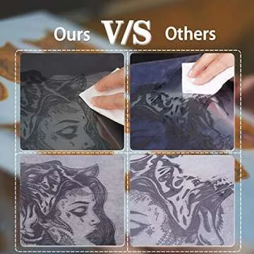 QYH Transparency Film Paper Clear for Overhead Projector Transparencies and Inkjet Screen Prints 8.5 x 11,25sheets