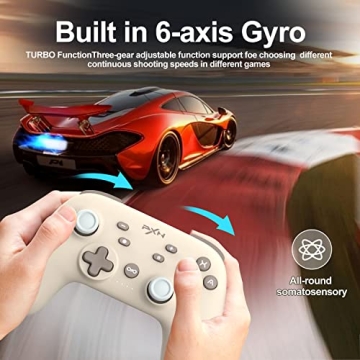 PXN P50 Pro Controller with Turbo and Macro Functions