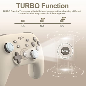 PXN P50 Pro Controller with Turbo and Macro Functions