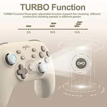PXN P50 Pro Controller with Turbo and Macro Functions
