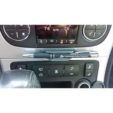 10 Pack Pal Pen Holders, Black Only, Self Adhesive and Removeable