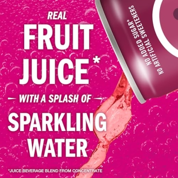 IZZE Blackberry Juice 8.4 oz, No Sugar Added, 24 Count