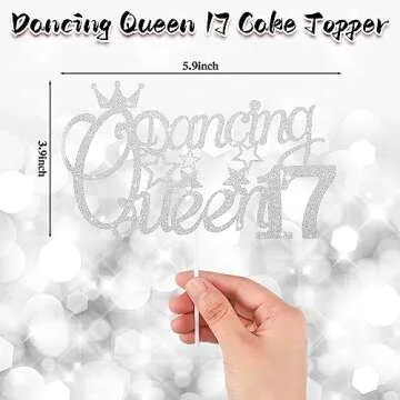 17th Birthday Party Decorations Set for Dancing Queens