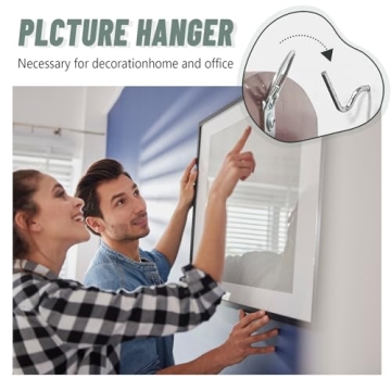 FURHUA Super Hook Hangers - 20pcs Durable Picture Hang Kit
