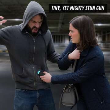 Guard Dog Hornet Mini Stun Gun Keychain for Self Defense