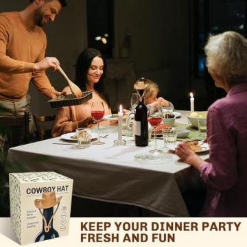 Cowboy Hat Silicone Wine Stopper for Fun Wine Lovers