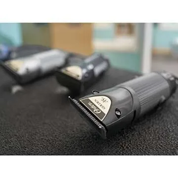 Oster Golden A5 Two-Speed Animal Grooming Clippers with Detachable CryogenX Size 10 Blade (078005-140-002), Black