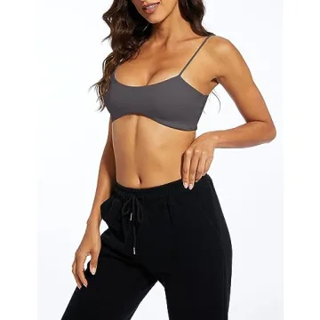 MISSACTIVER Removable Padded Yoga Bralette for Women