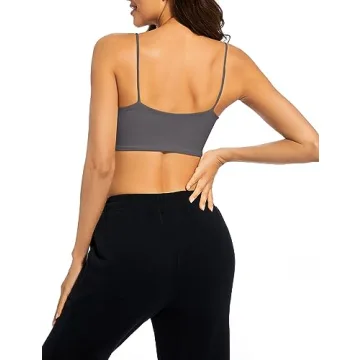 MISSACTIVER Removable Padded Yoga Bralette for Women